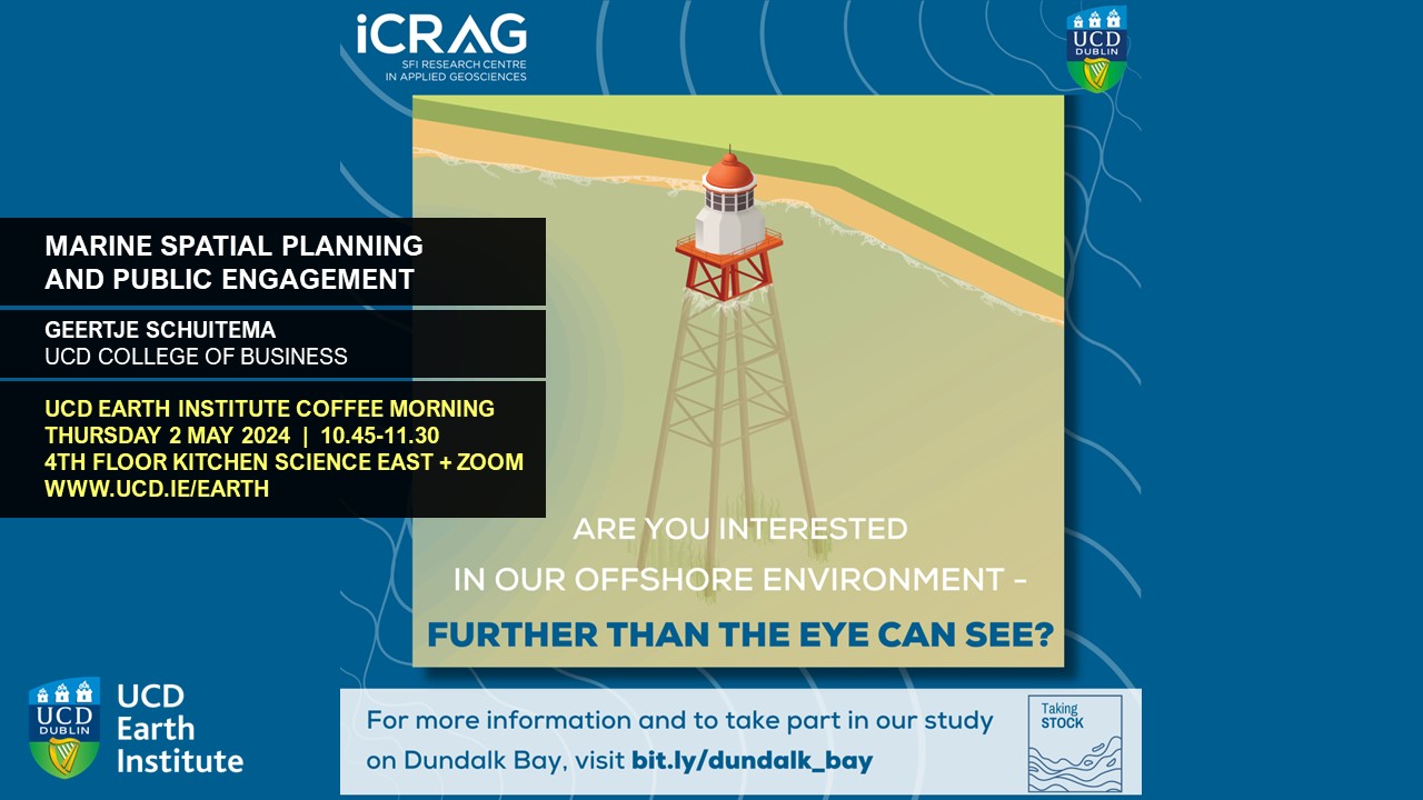 Geertje Schuitema Earth Institute coffee morning illustrative poster 2MAY24